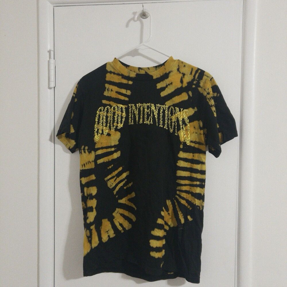 VLONE Nav Good Intentions Tee Smiley Tiedye Medium